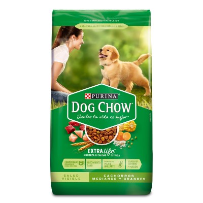Comida Para Perro Dog Chow Cachorros Medianos & Grandes